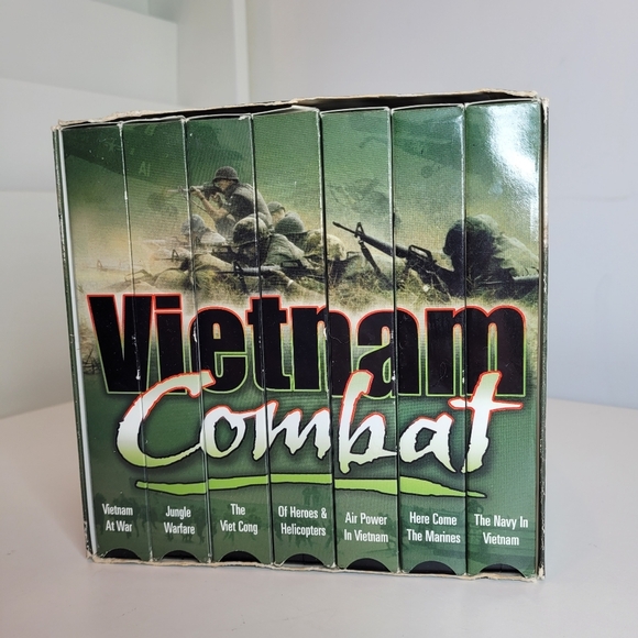 Vietnam Combat 7 VHS Video Box Set 1999, #37963 - Picture 1 of 6